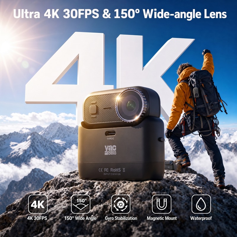 Photographic Memory - Videocamera Sportiva APEX Action 4K Mini