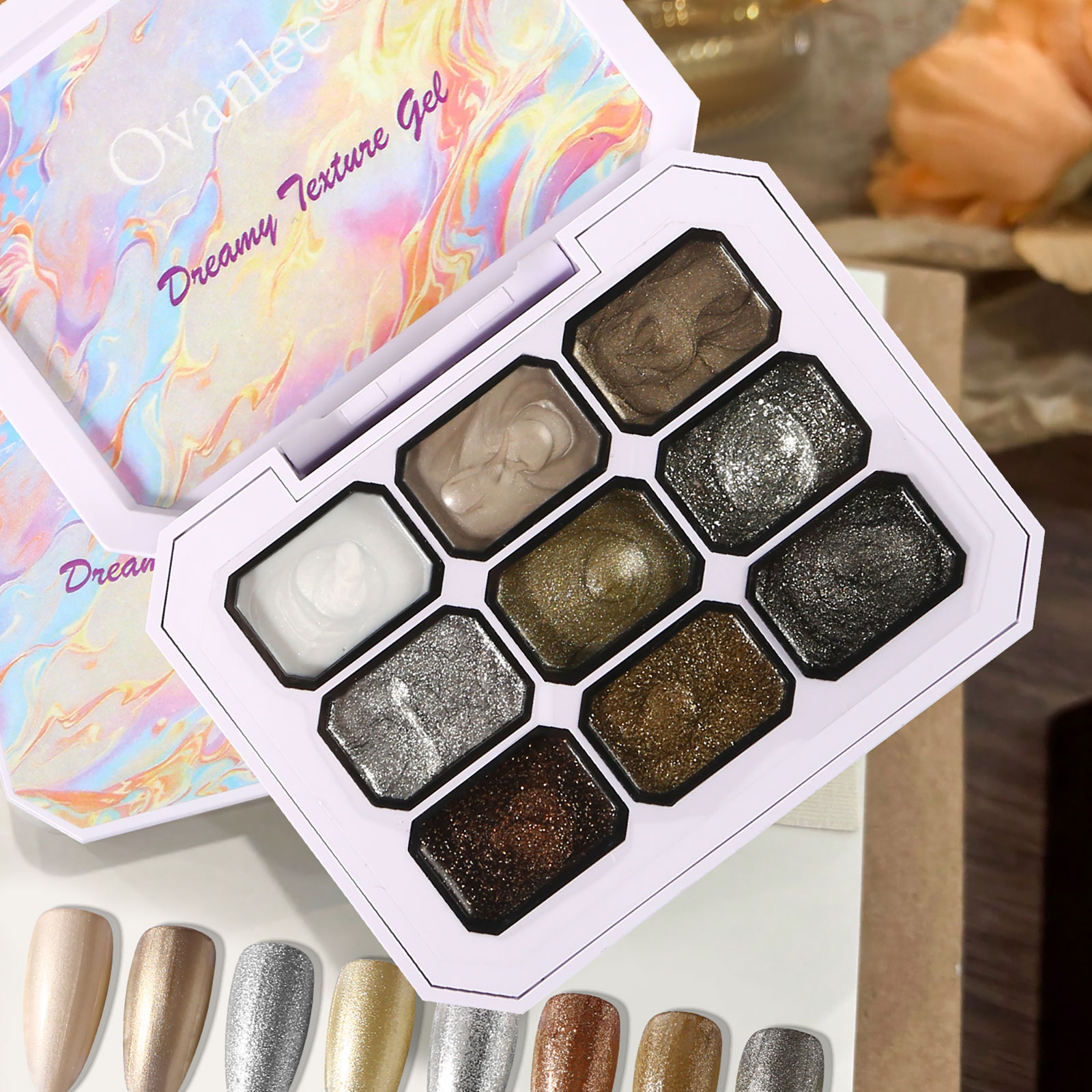 Photography Design - Palette di smalti gel solidi Ovanlee